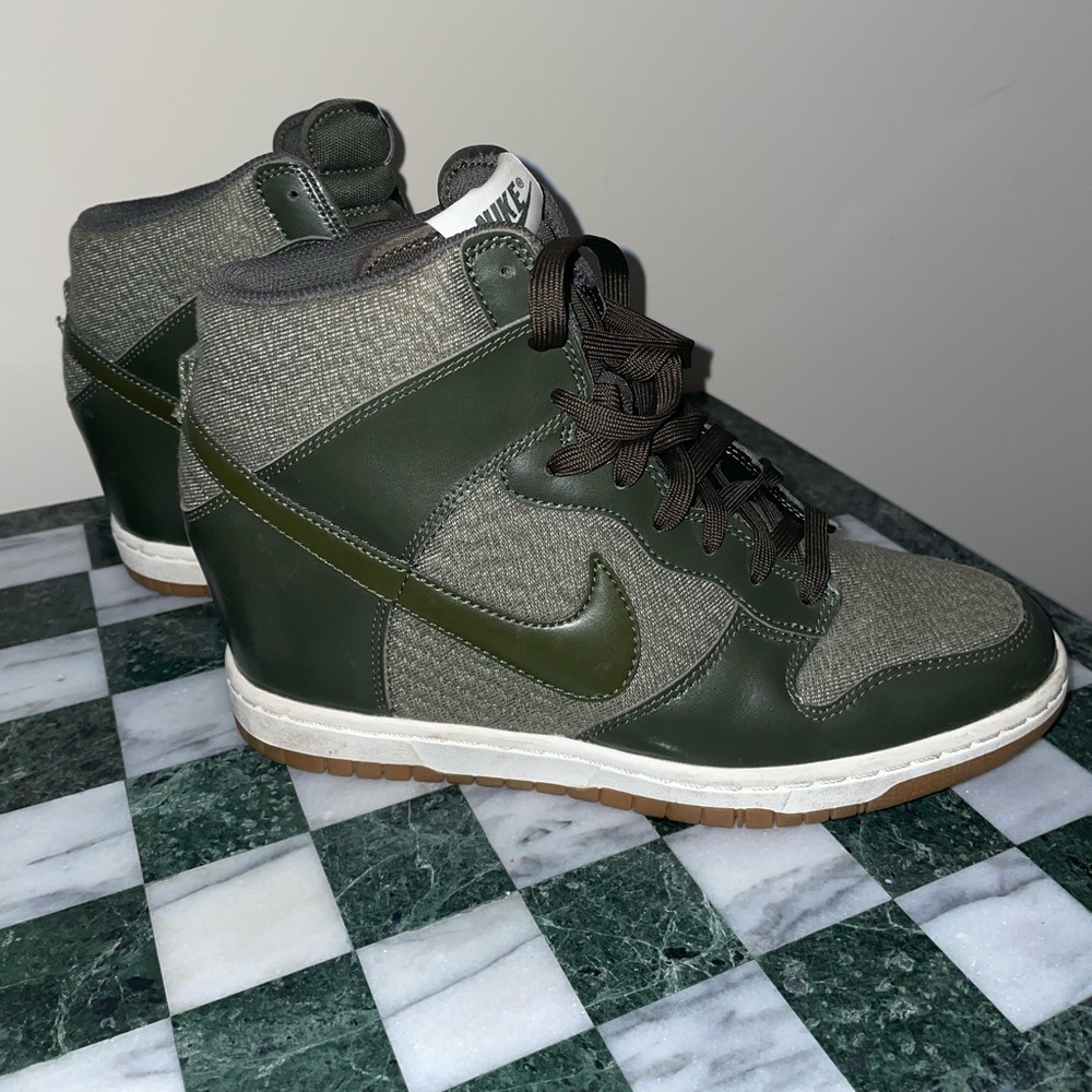 Nike Dunk Ski Hi heeled sneakers